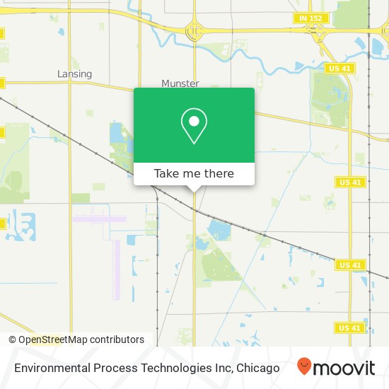 Mapa de Environmental Process Technologies Inc