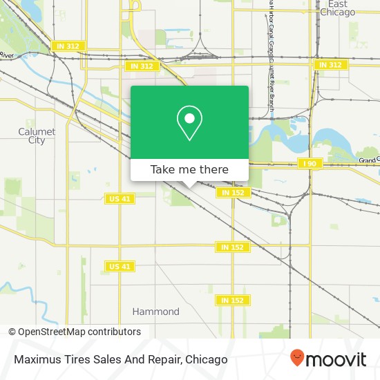 Mapa de Maximus Tires Sales And Repair