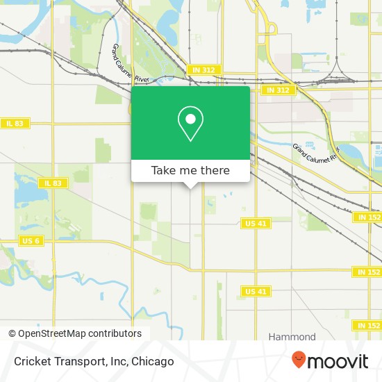 Cricket Transport, Inc map