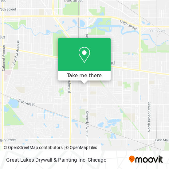 Great Lakes Drywall & Painting Inc map