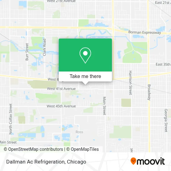 Dallman Ac Refrigeration map