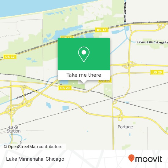 Mapa de Lake Minnehaha