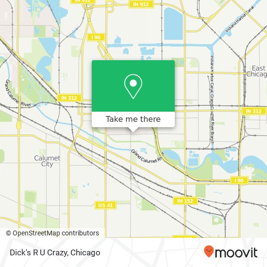 Dick's R U Crazy map