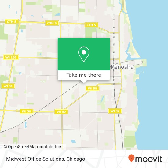 Mapa de Midwest Office Solutions