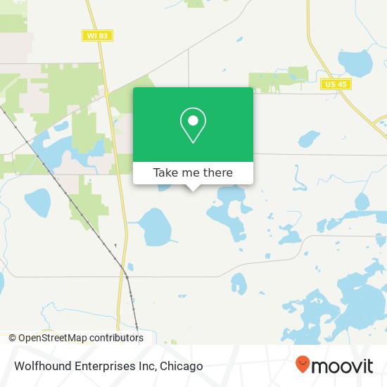 Wolfhound Enterprises Inc map