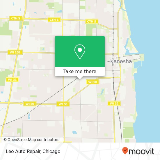 Leo Auto Repair map