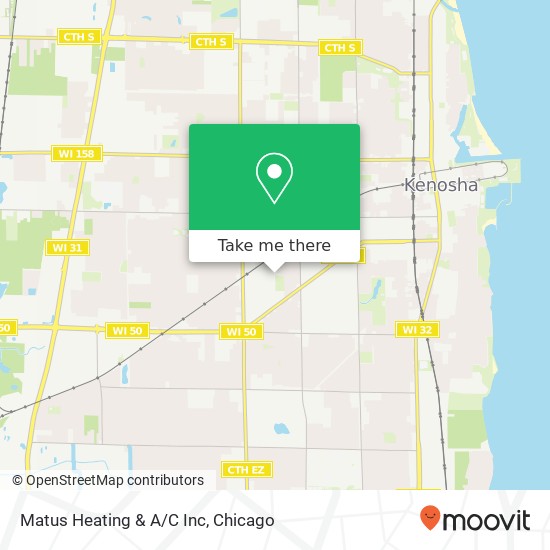 Mapa de Matus Heating & A/C Inc