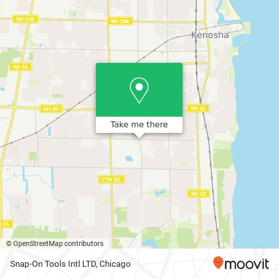 Mapa de Snap-On Tools Intl LTD