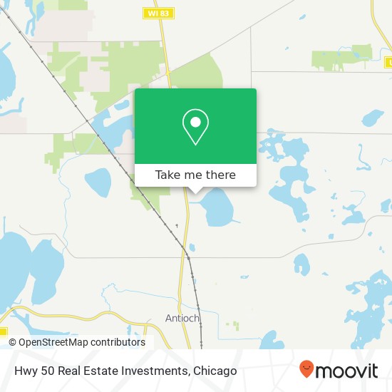Mapa de Hwy 50 Real Estate Investments