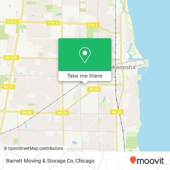 Mapa de Barrett Moving & Storage Co