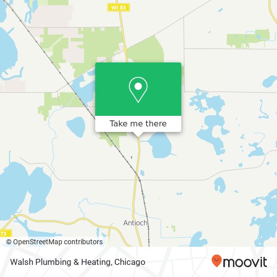 Mapa de Walsh Plumbing & Heating