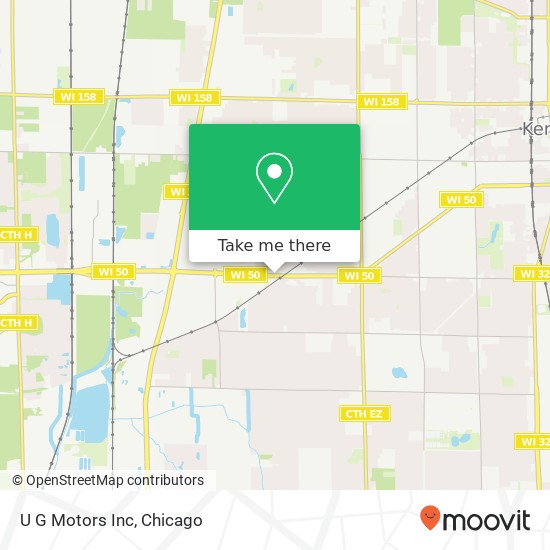 U G Motors Inc map
