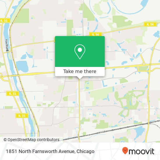 1851 North Farnsworth Avenue map