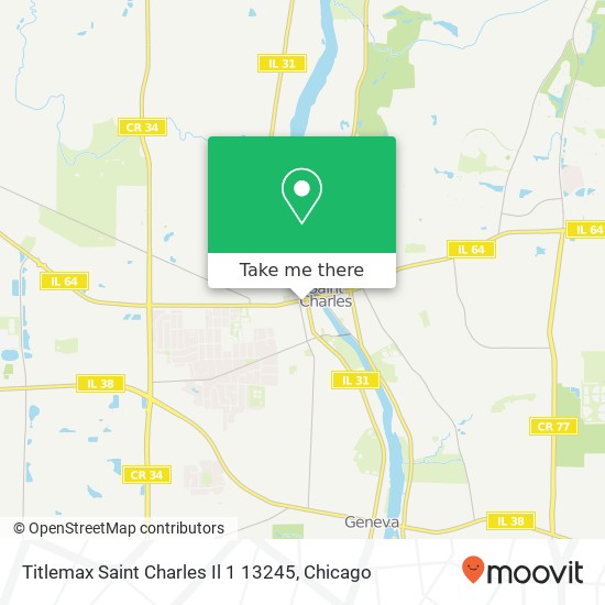 Titlemax Saint Charles Il 1 13245 map