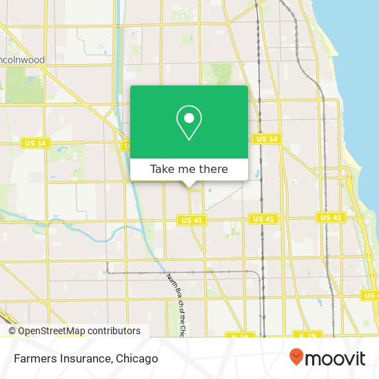 Farmers Insurance map