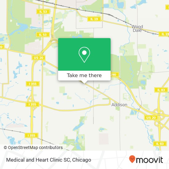 Mapa de Medical and Heart Clinic SC