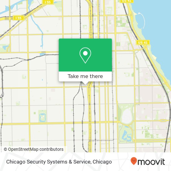 Mapa de Chicago Security Systems & Service