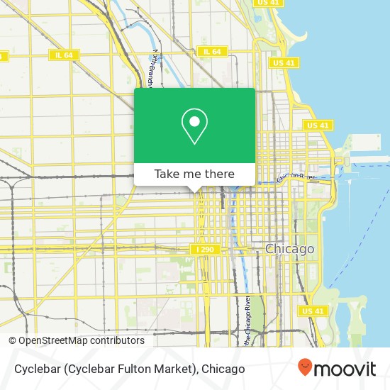 Cyclebar (Cyclebar Fulton Market) map