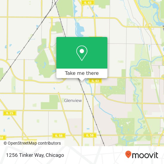 1256 Tinker Way map