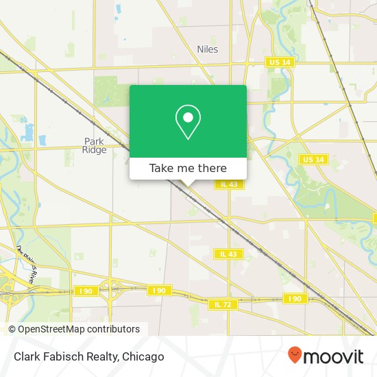 Clark Fabisch Realty map