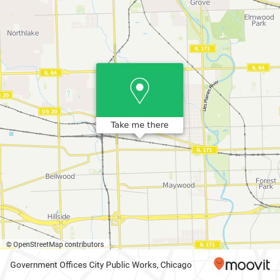 Government Offices City Public Works map