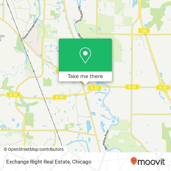Exchange Right Real Estate map