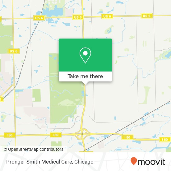Mapa de Pronger Smith Medical Care