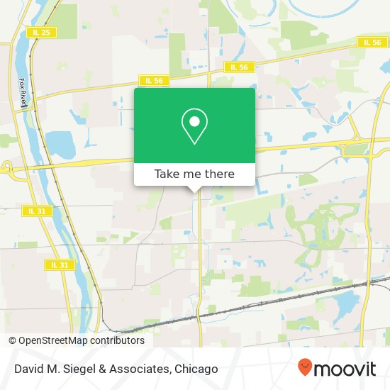 David M. Siegel & Associates map