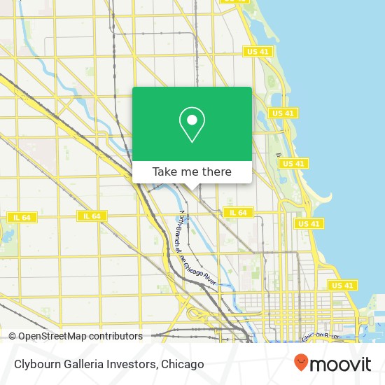 Clybourn Galleria Investors map