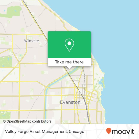 Mapa de Valley Forge Asset Management