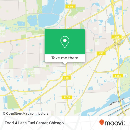 Food 4 Less Fuel Center map