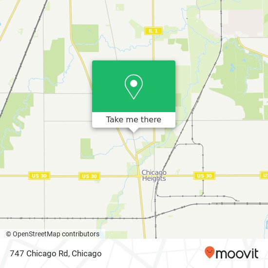 747 Chicago Rd map