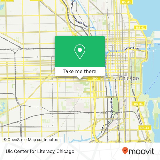 Uic Center for Literacy map