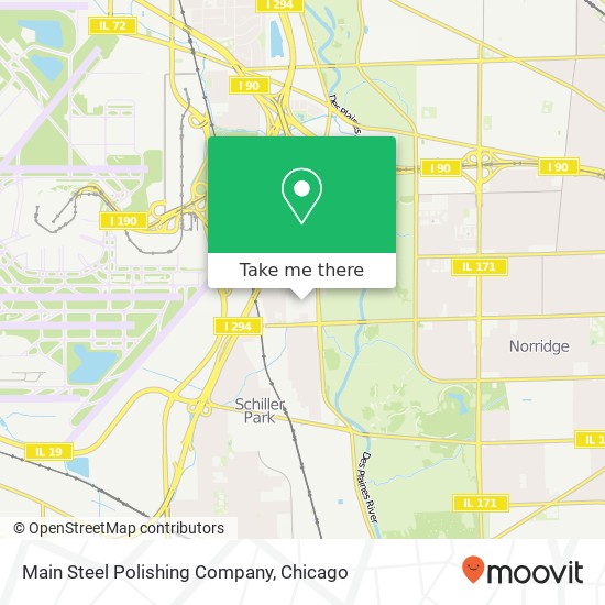 Mapa de Main Steel Polishing Company