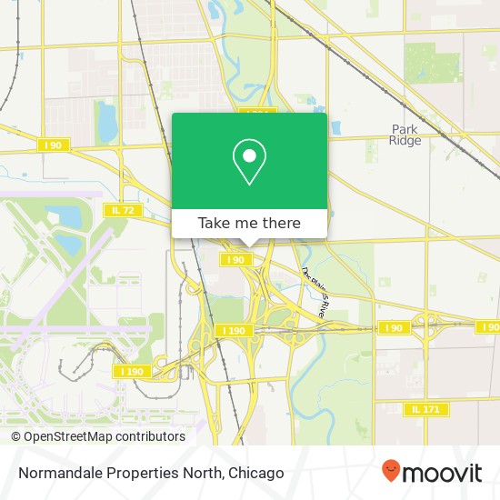 Mapa de Normandale Properties North