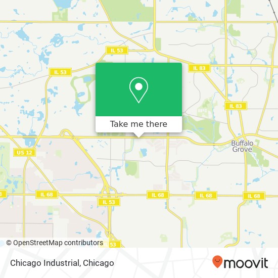 Mapa de Chicago Industrial