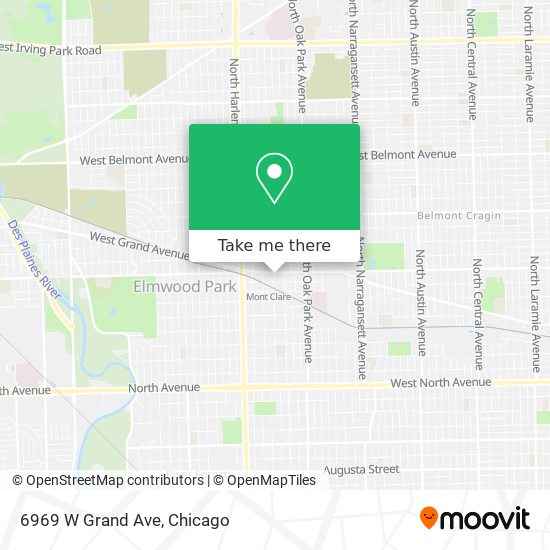 6969 W Grand Ave map