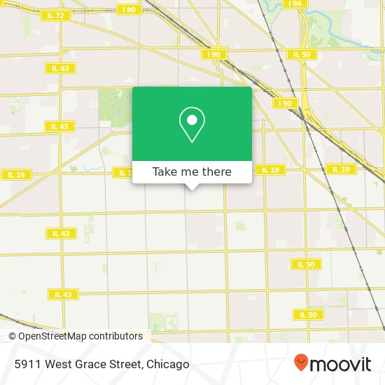 Mapa de 5911 West Grace Street