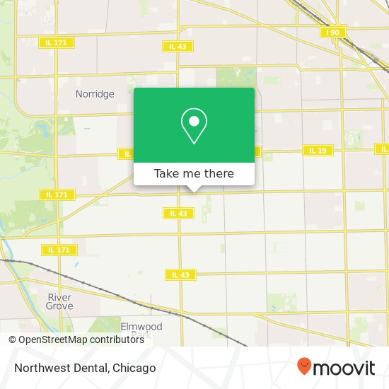 Mapa de Northwest Dental
