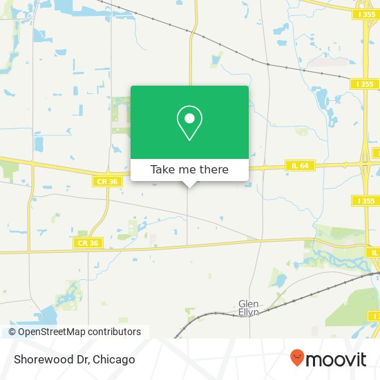 Shorewood Dr map