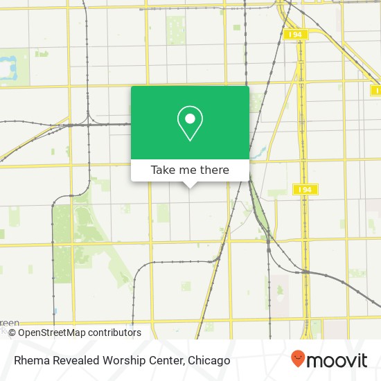 Rhema Revealed Worship Center map