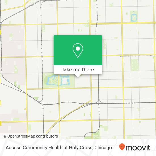 Access Community Health at Holy Cross map