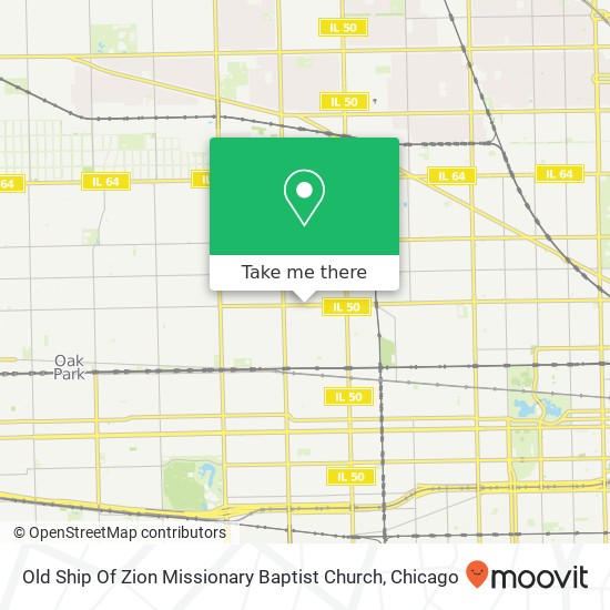 Old Ship Of Zion Missionary Baptist Church map