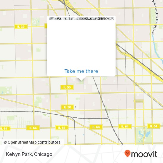 Kelvyn Park map