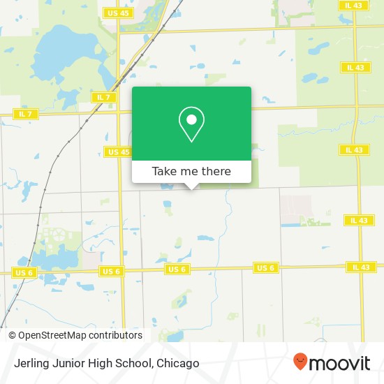 Jerling Junior High School map