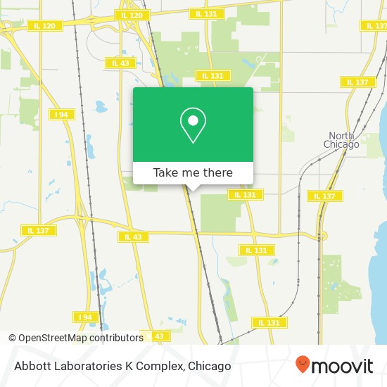 Mapa de Abbott Laboratories K Complex