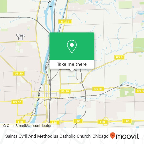 Mapa de Saints Cyril And Methodius Catholic Church