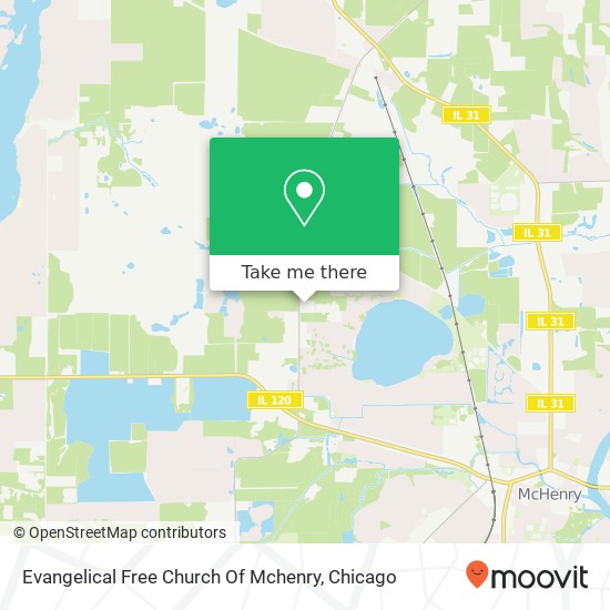 Evangelical Free Church Of Mchenry map