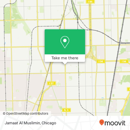 Mapa de Jamaat Al Muslimin