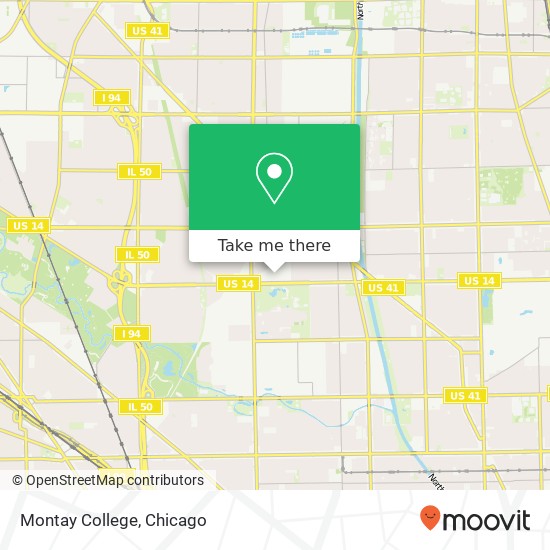 Montay College map